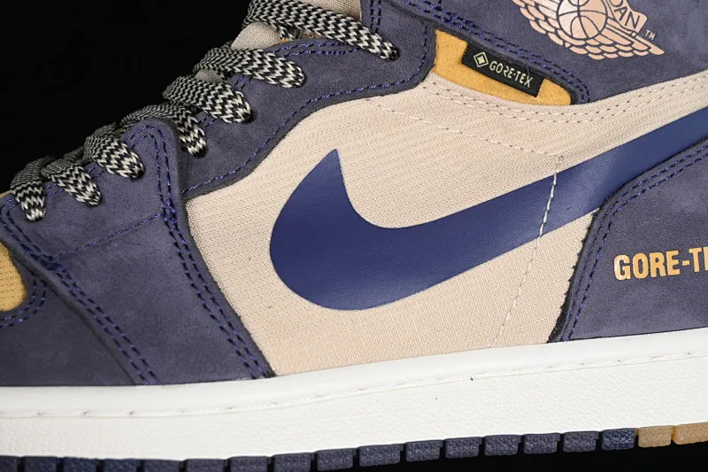 All categories Air Jordan Jordan series basketball shoes Air Jordan 1 High Air Jordan 1 Element "Gore-Tex" AJ1 Joe 1 light brown purple high-top basketball shoes DB2889-501